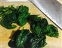 菠菜炒米饭的做法图解1