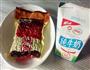 牛奶蜜豆粥的做法图解1
