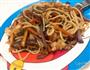 肉丝虾仁炒意大利面的做法图解8