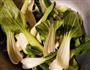 奶油菜炒肉的做法图解1