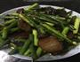 蒜苔炒腊肉的做法图解7