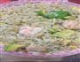 牛油果虾仁炒饭的做法图解3
