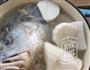 萝卜白菜鱼头汤的做法图解7