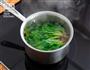 菠菜培根饭的做法图解1