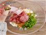 豆腐肉饼配苹果沙拉的做法图解2