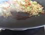 青菜炒米饭的做法图解4
