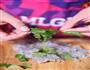 薄荷虾饼佐油醋汁沙拉的做法图解4