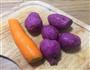 紫薯鸡肉饼的做法图解1