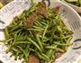藜蒿炒腊肉的做法图解3