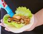 快手早餐 饺子皮鸡胸肉卷饼的做法图解10