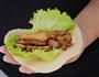 快手早餐 饺子皮鸡胸肉卷饼的做法图解11
