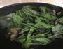 油菜柳炒腊肉的做法图解6