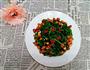 菠菜拌花生米的做法图解5