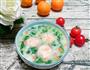 菠菜虾仁粥的做法图解6