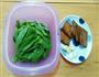 黄陂熏干炒荷兰豆的做法图解1