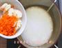 山药胡西蓝花鸡肉粥  宝宝健康食谱的做法图解7