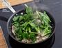 和风菠菜炒猪肉的做法图解5