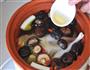 香菇炖鸡汤的做法图解4