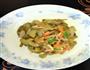酸黄瓜炒肉的做法图解3