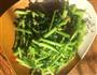 快手菜素炒茼蒿的做法图解8