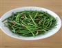 不用腊肉配也好吃的――清炒藜蒿的做法图解6