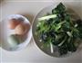 鸡蛋炒乌塌菜的做法图解1