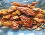 吃的饱饱的可乐鸡翅土豆地瓜的做法图解11