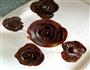 手工巧克力玫瑰花的做法图解7