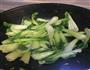 蘑菇炒油菜的做法图解4