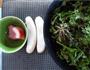 荠菜肉丝炒年糕-春天吃的一盘炒年糕的做法图解1