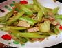 芹菜炒肉的做法图解4