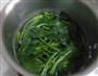 菠菜拌香干的做法图解2