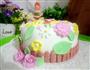 梦幻花园翻糖蛋糕的做法图解6