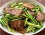 腊肉蒜薹的做法图解3