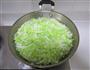 黄芽菜肉丝春卷的做法图解4