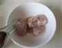 荠菜猪肉馄饨的做法图解4