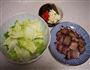 腊肉干锅儿菜的做法图解4
