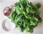腊肉炒白菜苔的做法图解1