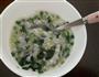 菠菜瘦肉粥的做法图解1