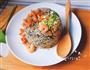 海鲜紫菜炒饭的做法图解13