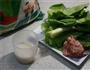青菜肉末绵粥的做法图解1