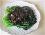 木耳拌菠菜的做法图解6