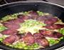 香肠腊肉豌豆糯米饭的做法图解3