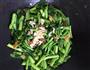 青菜心炒腊肉片的做法图解6