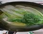 小白菜鸡蛋米粉的做法图解1