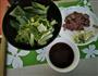 小青菜炒牛肉的做法图解1