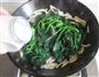 鸡丝炒菠菜的做法图解8