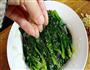 芝麻菠菜的做法图解4
