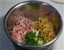 榨菜鲜肉饼的做法图解3