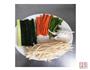 全麦鸡胸肉蔬菜卷的做法图解1